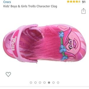 Toddler girls Princess Poppy crocs